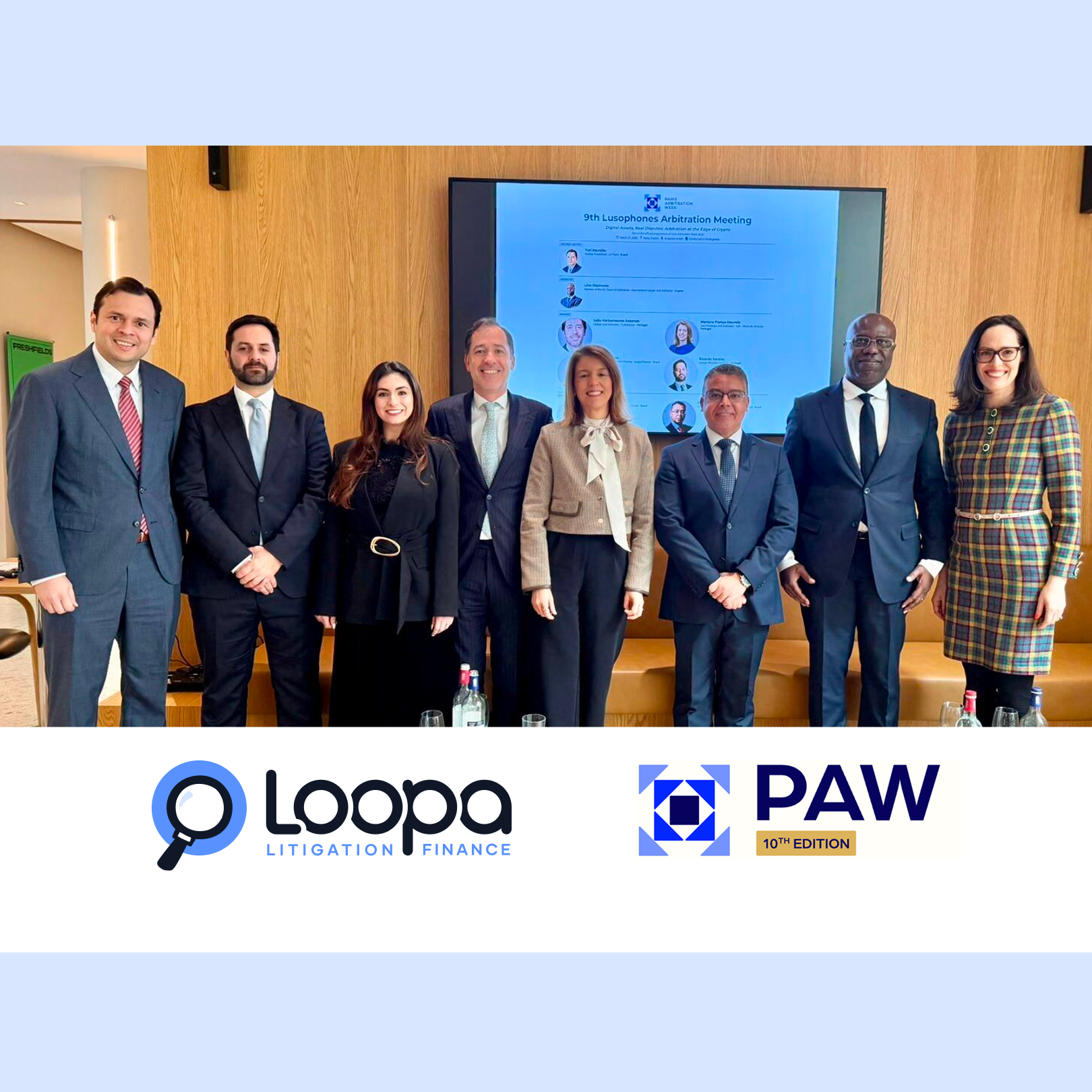 Loopa Finance at Paris Arbitration Week 2026 🇫🇷